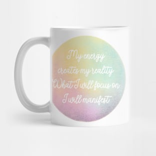 Inspirational affirmation Sticker Mug